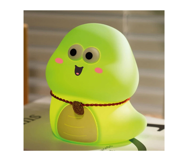 InnoGIO Silikonowa lampka nocna WIGGLES THE SNAIL - 1537904 - zdjęcie 6